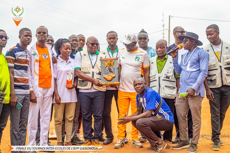 Activité de fin d’année de la Ligue des Sports de l’IEP de Djébonoua