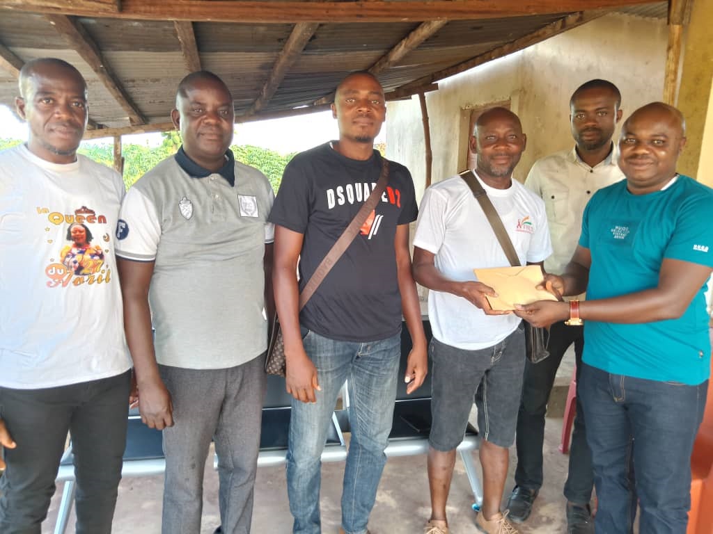 Appui de la Fondation E LAFI SOU à la Ligue des Sports de l'IEP de Djébonoua